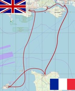 Channel Crossing UK - Frankreich